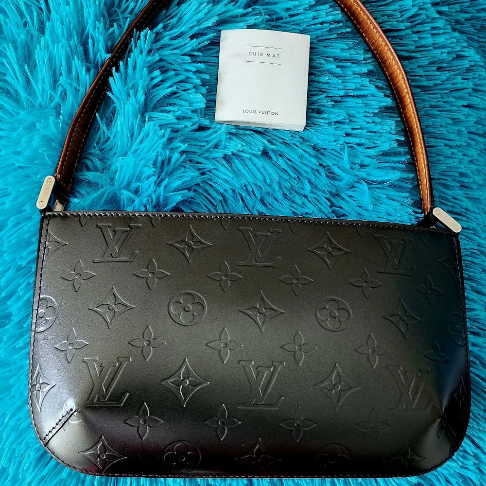 Louis Vuitton - Authentic Monogram Matte Fowler B… - image 1